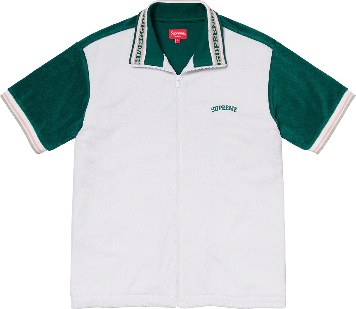 Terry S/S Zip Up view 2